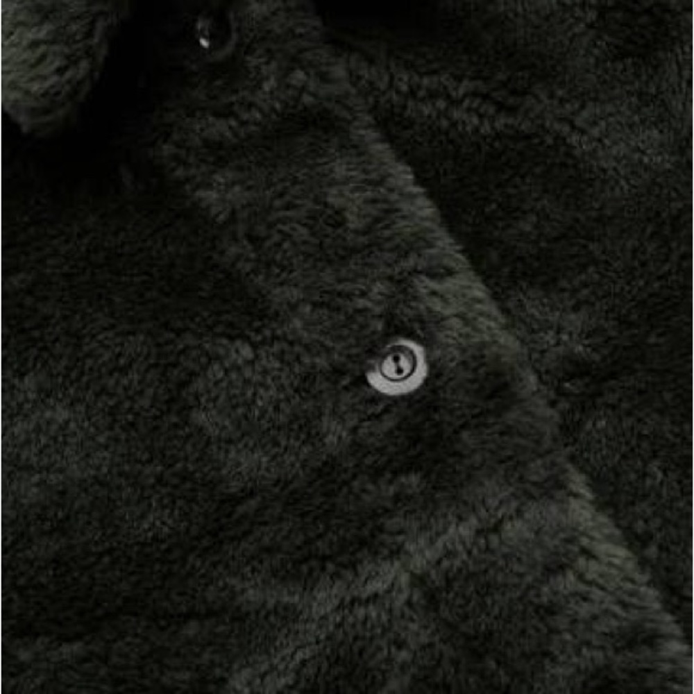 COS Deep Green Teddy Jacket - Picture 4 of 5
